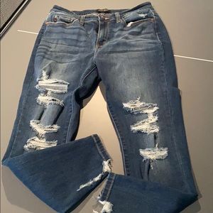 Judy Blue Distressed Jeans